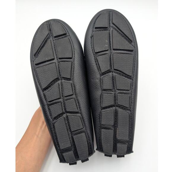 Anne Klein Snippie Slip-On Loafer Shoes Round Toe Women's Black Size US9M EU40 - Picture 8 of 11